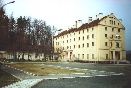 Archiwalny widok placówki w Jerzmanicach-Zdroju