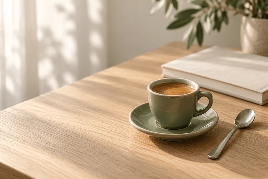 Filiżanka espresso — kawowy motyw RAION